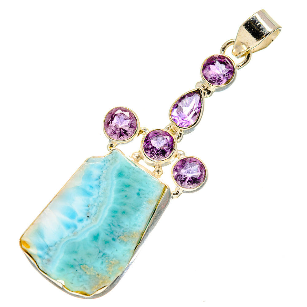 Larimar Pendants handcrafted by Ana Silver Co - PD751544