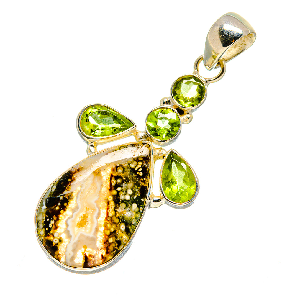 Ocean Jasper Pendants handcrafted by Ana Silver Co - PD751560