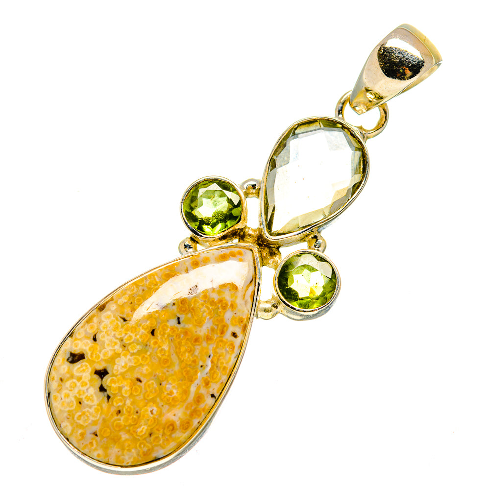 Ocean Jasper Pendants handcrafted by Ana Silver Co - PD751562