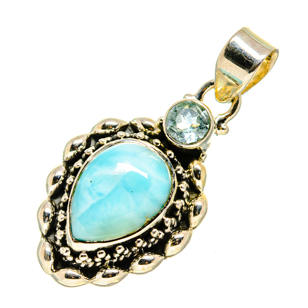 Larimar Pendants handcrafted by Ana Silver Co - PD751600
