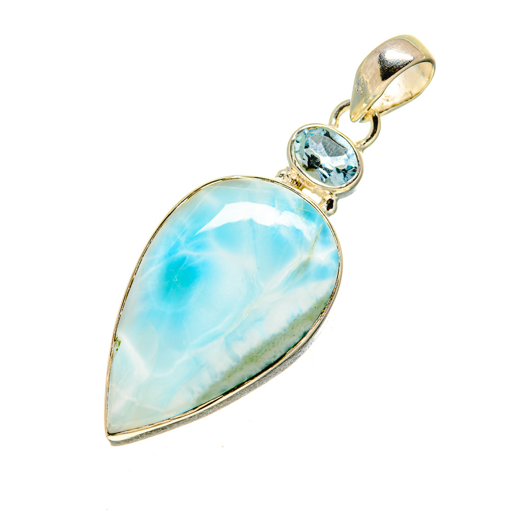 Larimar Pendants handcrafted by Ana Silver Co - PD751616