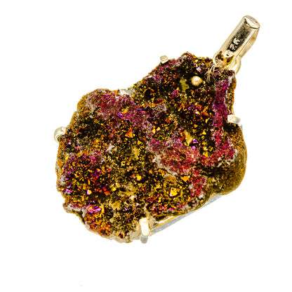Titanium Druzy Pendants handcrafted by Ana Silver Co - PD751621