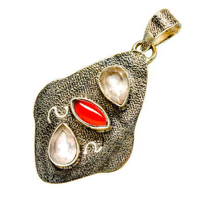 Garnet Pendants handcrafted by Ana Silver Co - PD751625