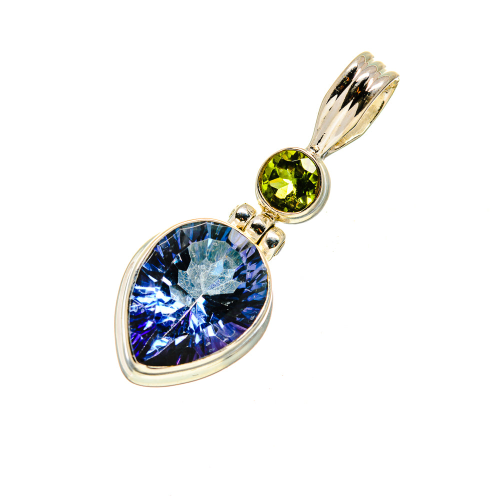 Blue Mystic Topaz Pendants handcrafted by Ana Silver Co - PD751652