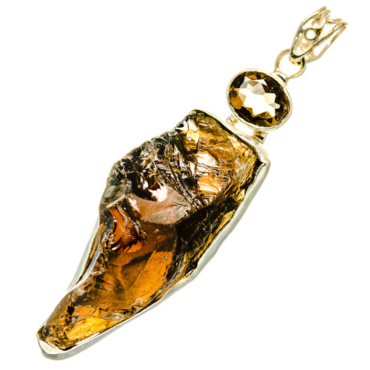 Smoky Quartz Pendants handcrafted by Ana Silver Co - PD751679