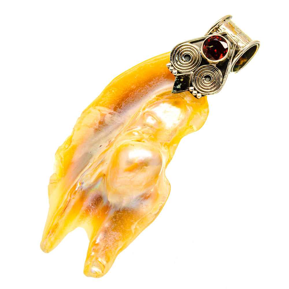 Mother Of Pearl Pendants handcrafted by Ana Silver Co - PD751686