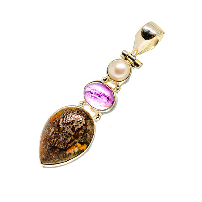 Dinosaur Bone Pendants handcrafted by Ana Silver Co - PD751689