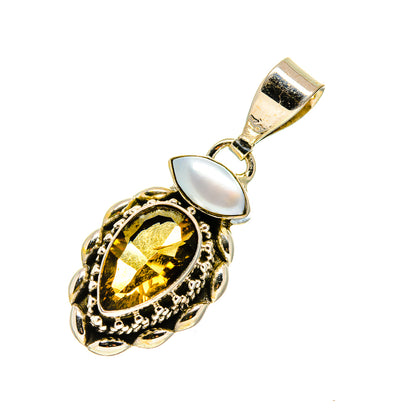 Citrine Pendants handcrafted by Ana Silver Co - PD751784