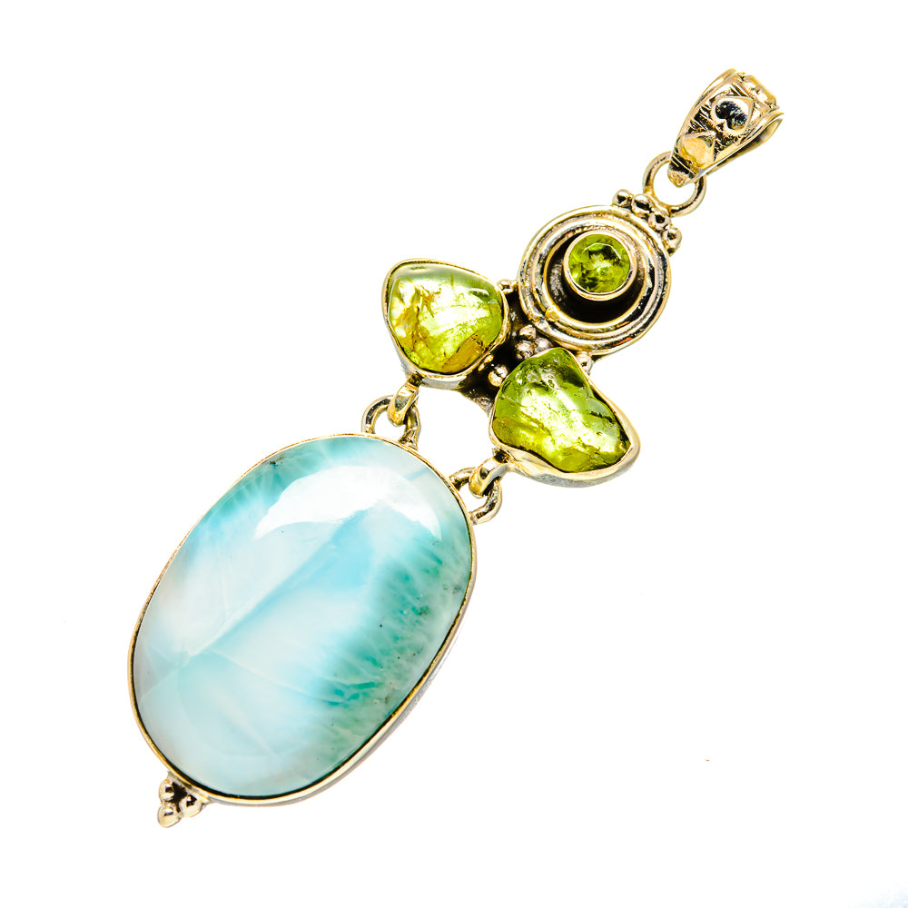 Larimar Pendants handcrafted by Ana Silver Co - PD751880