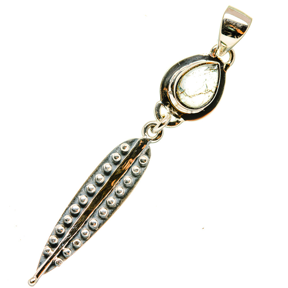Rainbow Moonstone Pendants handcrafted by Ana Silver Co - PD7519