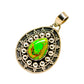 Green Copper Composite Turquoise Pendants handcrafted by Ana Silver Co - PD751946