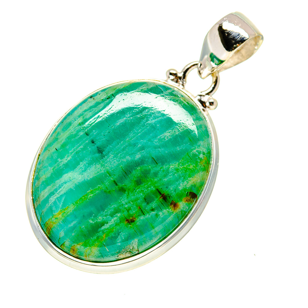 Amazonite Pendants handcrafted by Ana Silver Co - PD752092