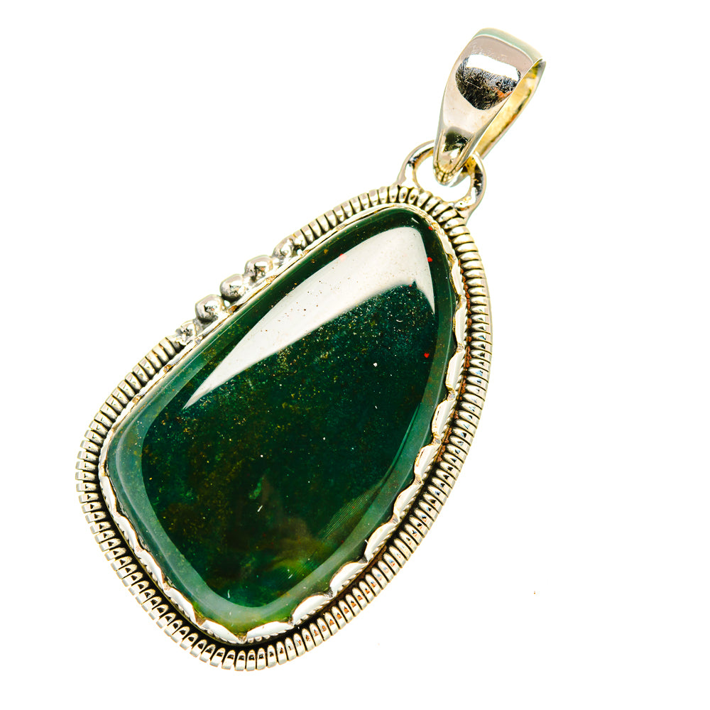 Bloodstone Pendants handcrafted by Ana Silver Co - PD7523