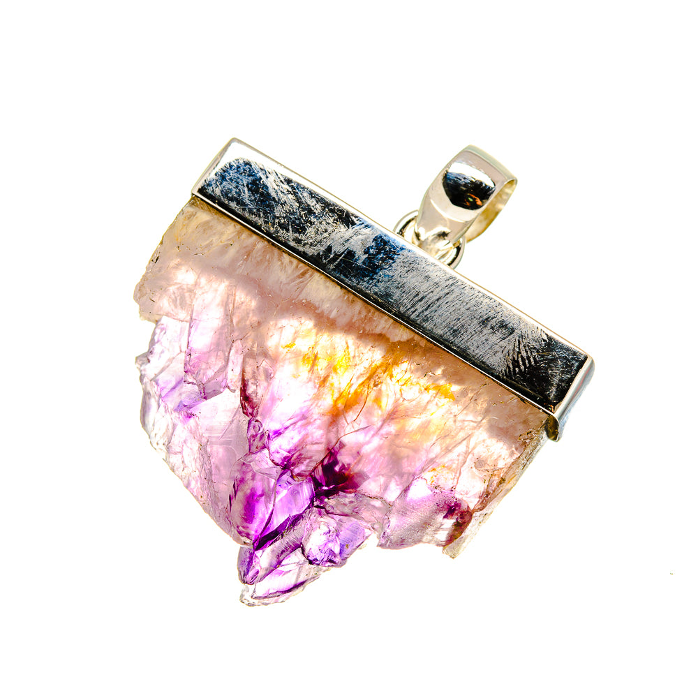 Amethyst Stalactite Pendants handcrafted by Ana Silver Co - PD752330 - Photo 2