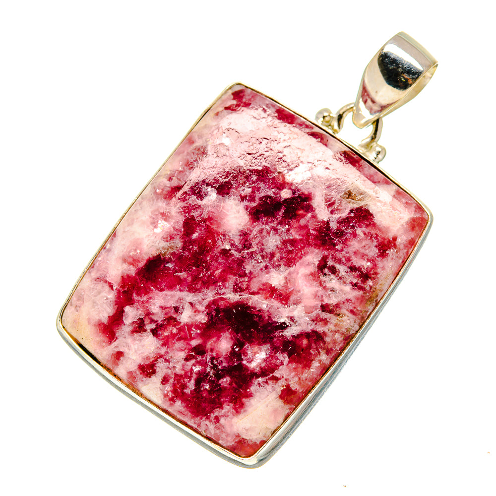 Lepidolite Pendants handcrafted by Ana Silver Co - PD752661