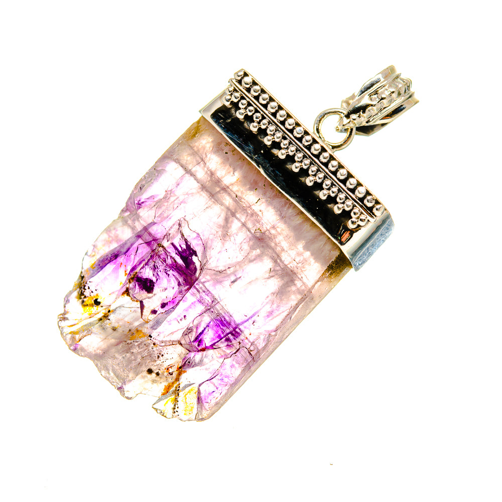 Amethyst Stalactite Pendants handcrafted by Ana Silver Co - PD752707