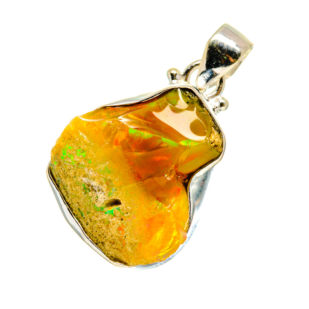 Ethiopian Opal Pendants handcrafted by Ana Silver Co - PD752729