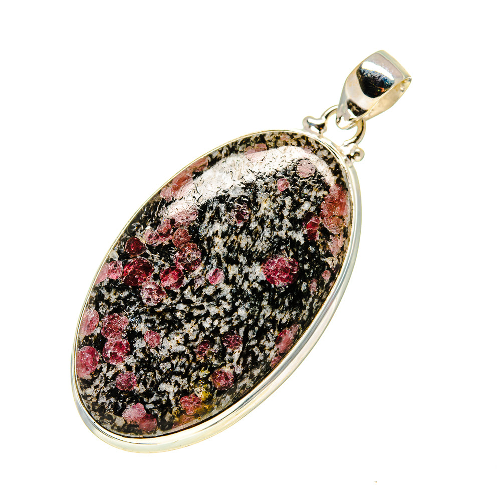 Russian Eudialyte Pendants handcrafted by Ana Silver Co - PD752754