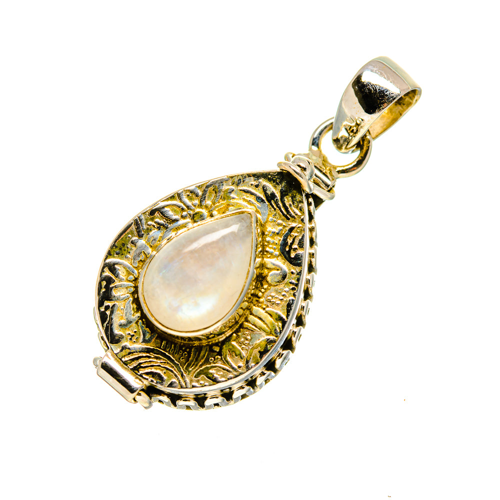 Rainbow Moonstone Pendants handcrafted by Ana Silver Co - PD752778