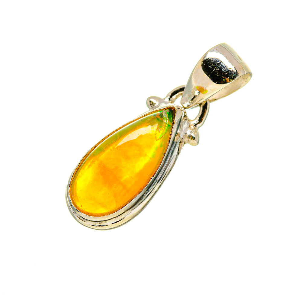 Ethiopian Opal Pendants handcrafted by Ana Silver Co - PD752793