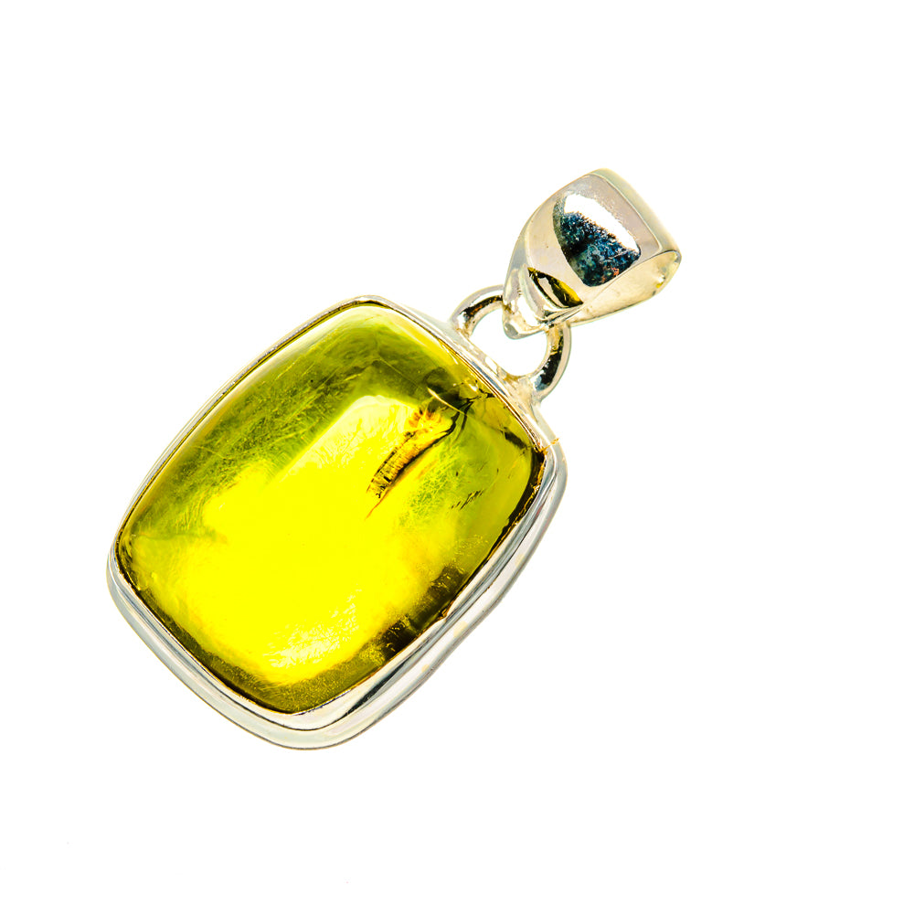 Green Tourmaline Pendants handcrafted by Ana Silver Co - PD752851