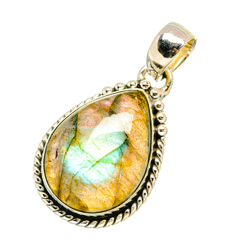 Labradorite Pendants handcrafted by Ana Silver Co - PD7529