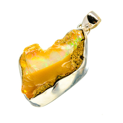 Ethiopian Opal Pendants handcrafted by Ana Silver Co - PD752924