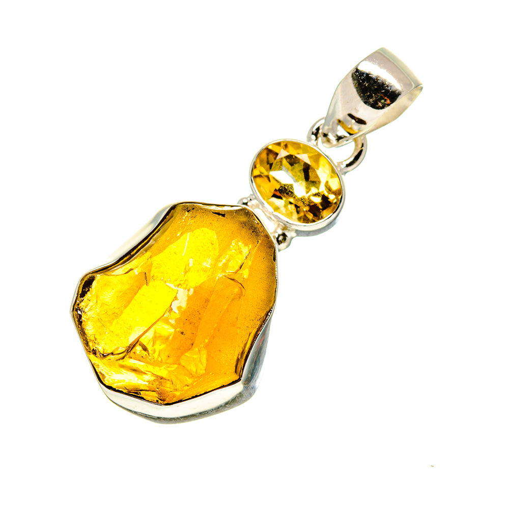 Citrine Pendants handcrafted by Ana Silver Co - PD752928