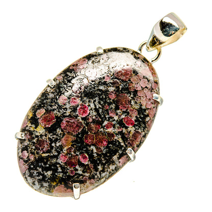 Russian Eudialyte Pendants handcrafted by Ana Silver Co - PD752956