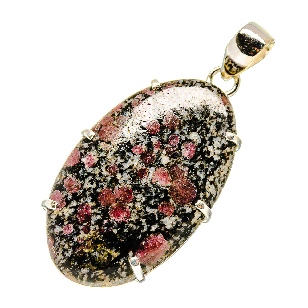 Russian Eudialyte Pendants handcrafted by Ana Silver Co - PD752957