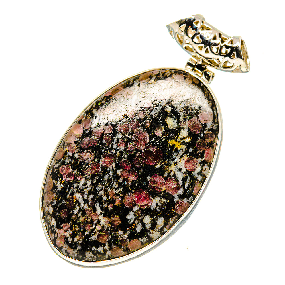 Russian Eudialyte Pendants handcrafted by Ana Silver Co - PD752965