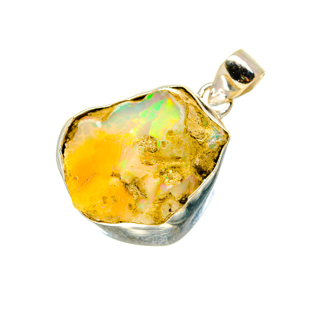Ethiopian Opal Pendants handcrafted by Ana Silver Co - PD752996