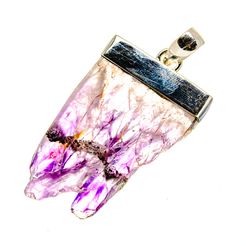 Amethyst Stalactite Pendants handcrafted by Ana Silver Co - PD753041