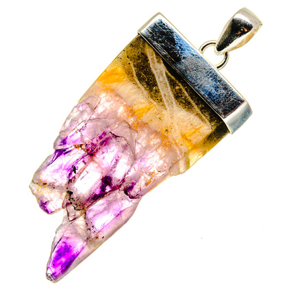 Amethyst Stalactite Pendants handcrafted by Ana Silver Co - PD753050