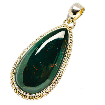 Bloodstone Pendants handcrafted by Ana Silver Co - PD7531