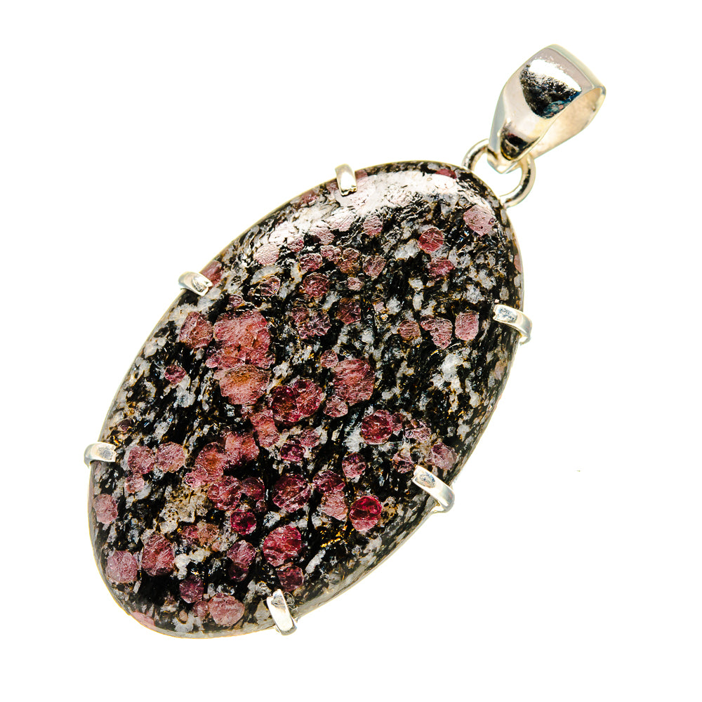 Russian Eudialyte Pendants handcrafted by Ana Silver Co - PD753104