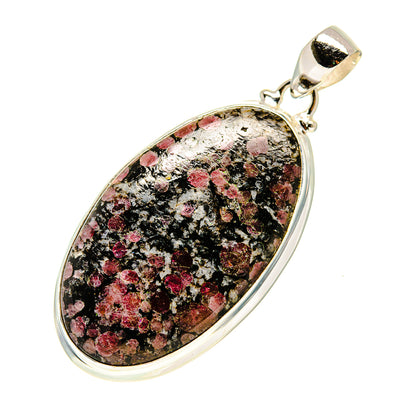 Russian Eudialyte Pendants handcrafted by Ana Silver Co - PD753105