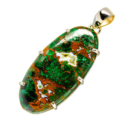 Chrysocolla Pendants handcrafted by Ana Silver Co - PD753109