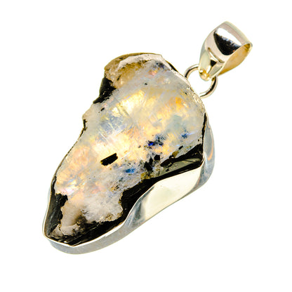 Rainbow Moonstone Pendants handcrafted by Ana Silver Co - PD753146