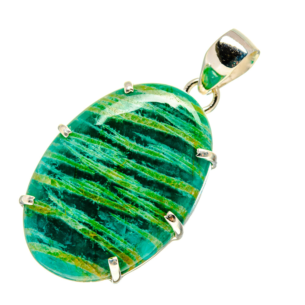 Amazonite Pendants handcrafted by Ana Silver Co - PD753153