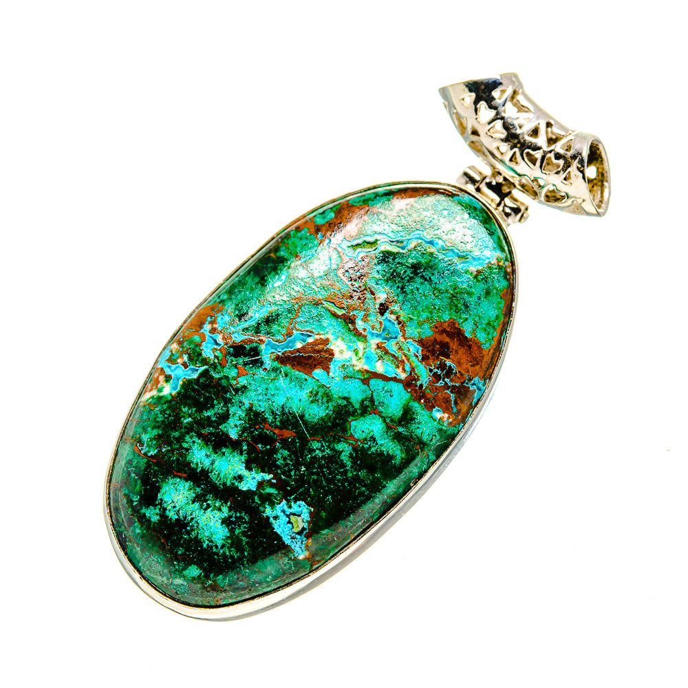 Chrysocolla Pendants handcrafted by Ana Silver Co - PD753166