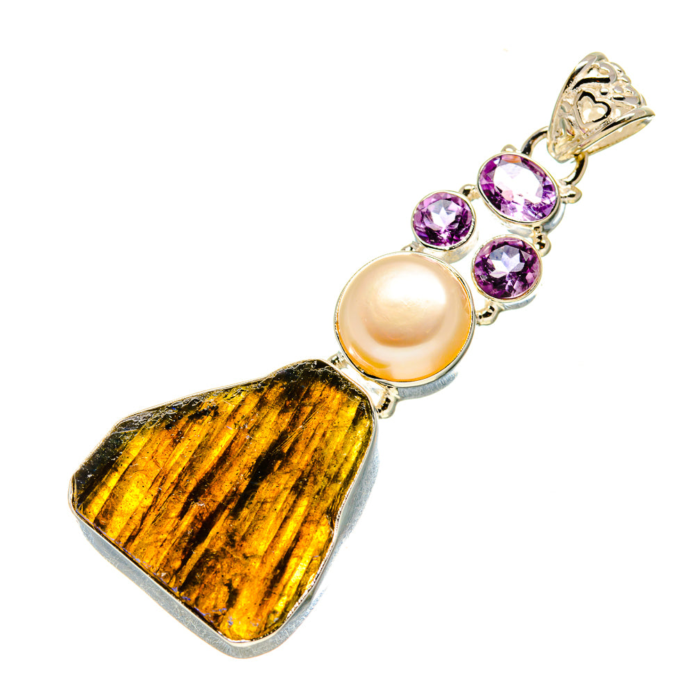 Labradorite Pendants handcrafted by Ana Silver Co - PD753191