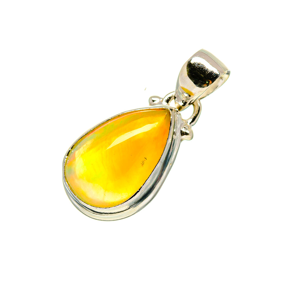 Ethiopian Opal Pendants handcrafted by Ana Silver Co - PD753288