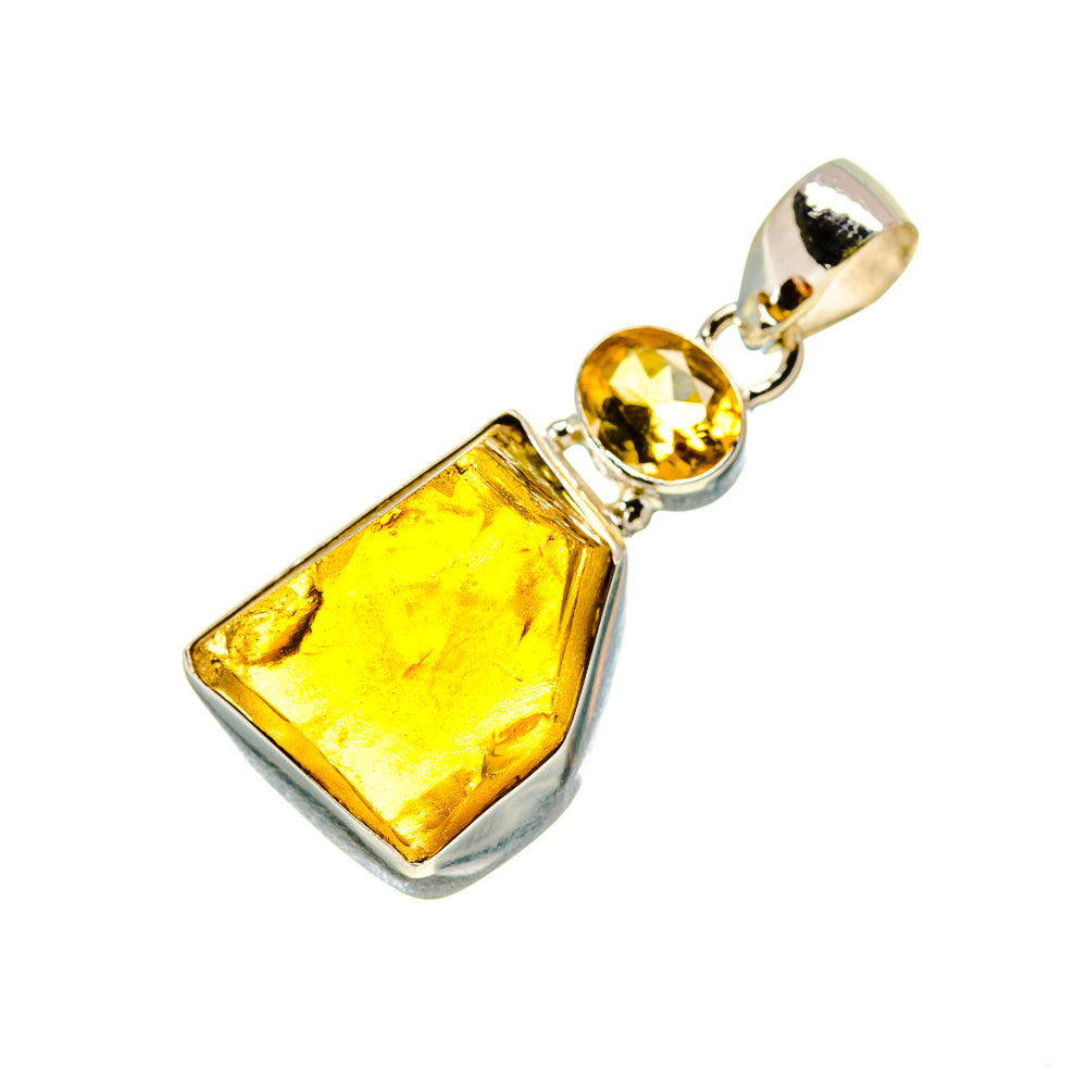 Citrine Pendants handcrafted by Ana Silver Co - PD753308