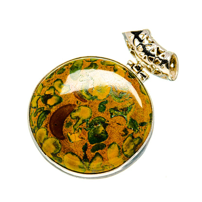 Rainforest Jasper Pendants handcrafted by Ana Silver Co - PD753314