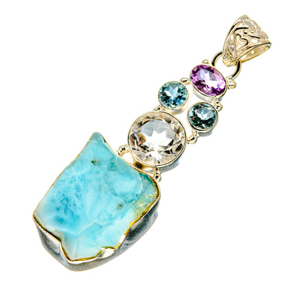 Larimar Pendants handcrafted by Ana Silver Co - PD753333