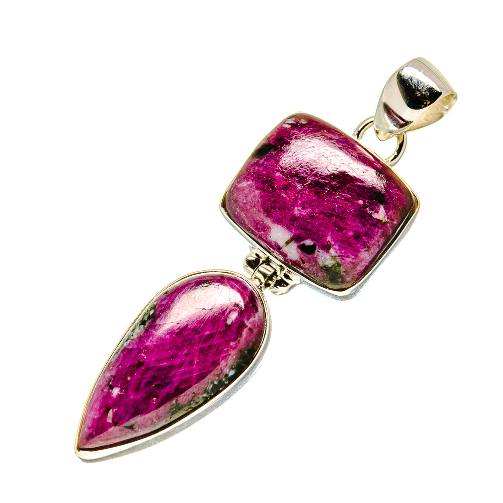 Ruby Fuchsite Pendants handcrafted by Ana Silver Co - PD753337