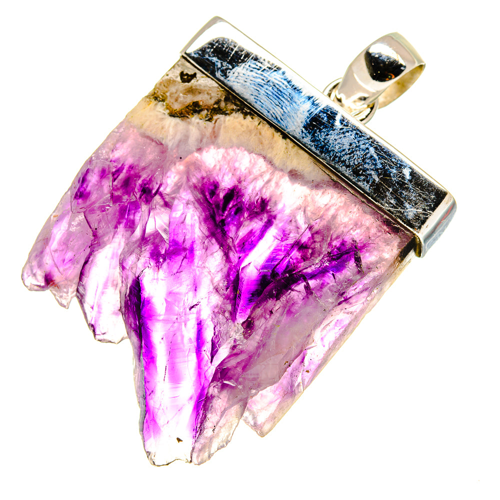 Amethyst Stalactite Pendants handcrafted by Ana Silver Co - PD753340