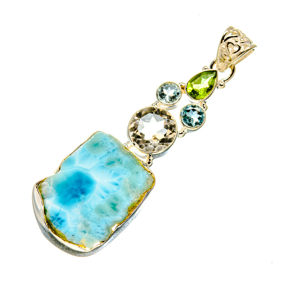 Larimar Pendants handcrafted by Ana Silver Co - PD753358