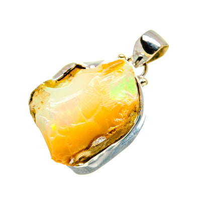 Ethiopian Opal Pendants handcrafted by Ana Silver Co - PD753367